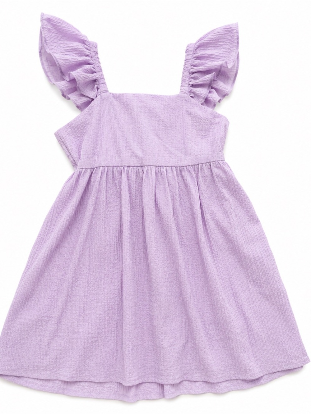 Mei Ami Lavender Bow Back Mini Dress Size Large